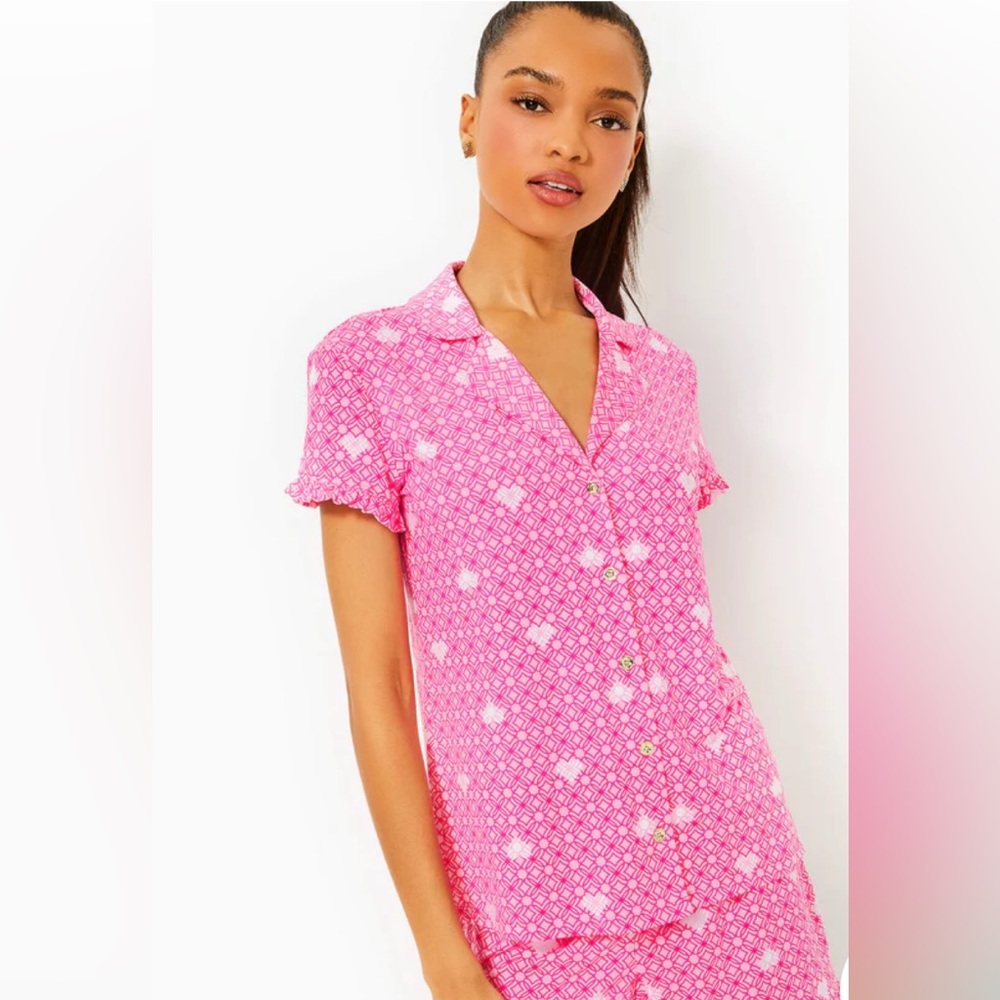 Lilly Pulitzer Valaine Pajama Top